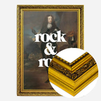 Rock And Roll Altered Art Print