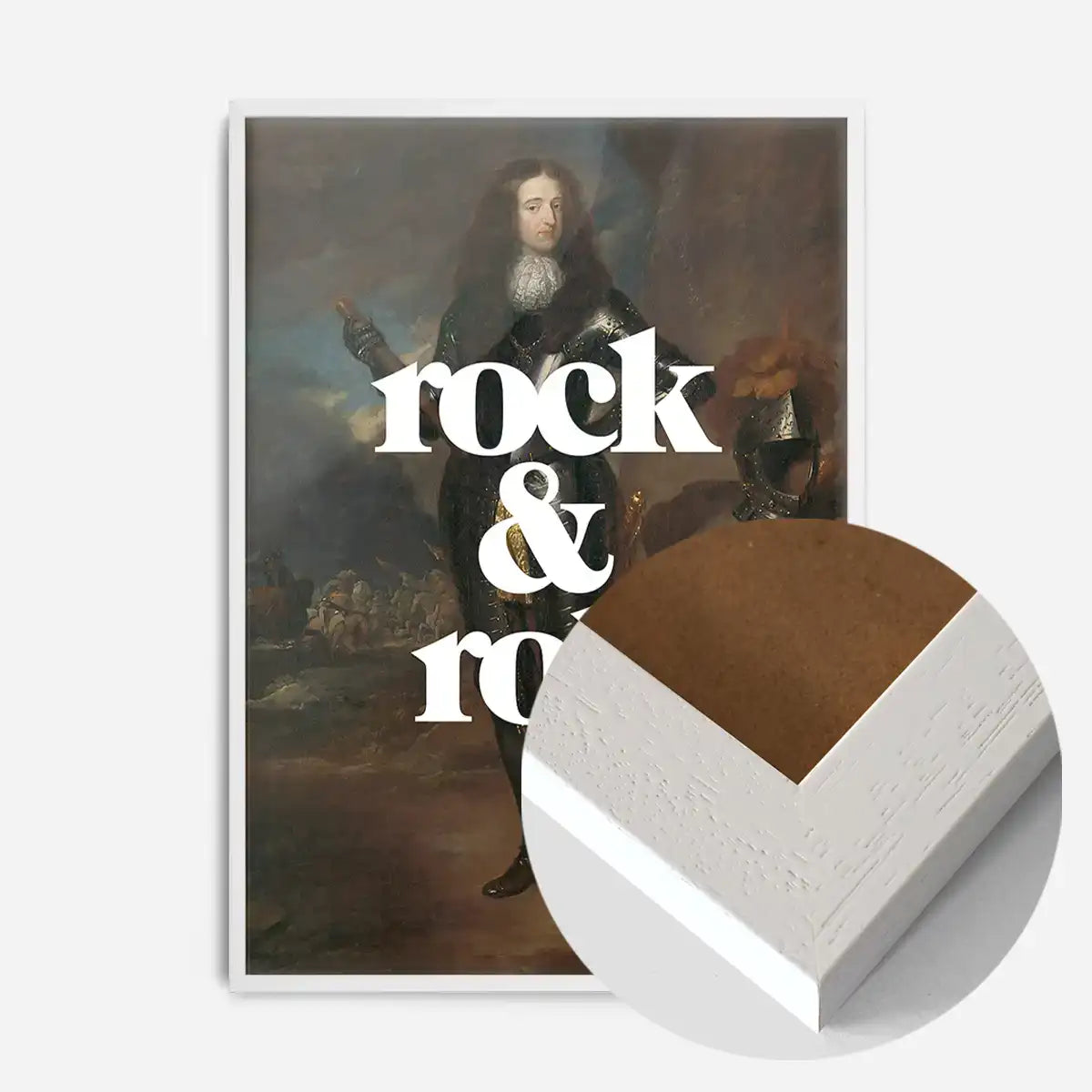 Rock And Roll Altered Art Print