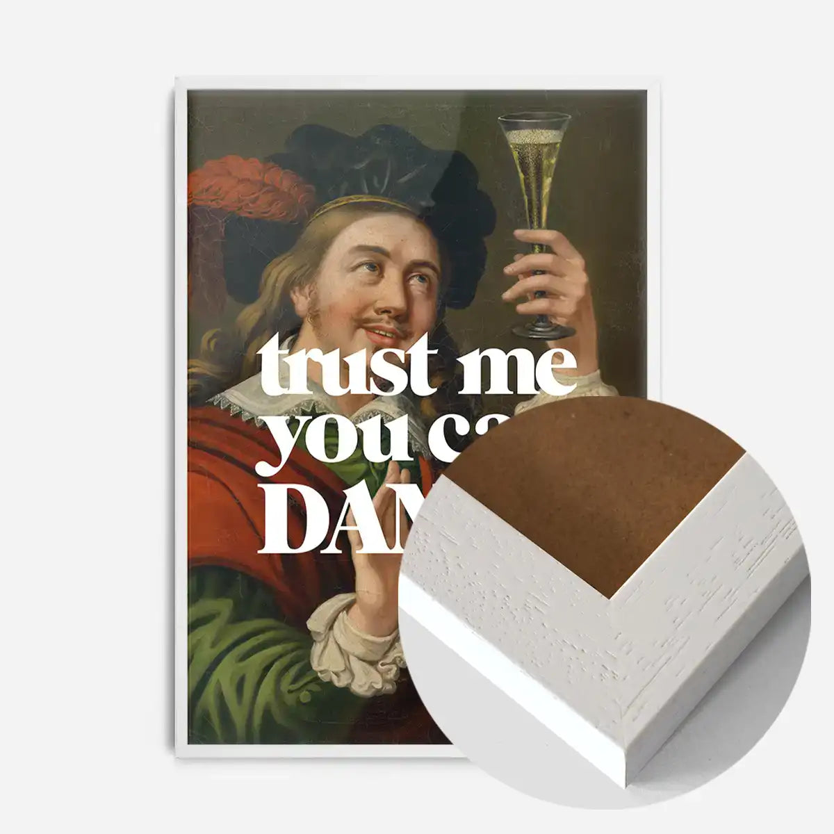 Trust Me You Can Dance Altered Art Print