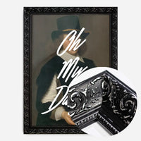 Oh My Days Altered Art Print