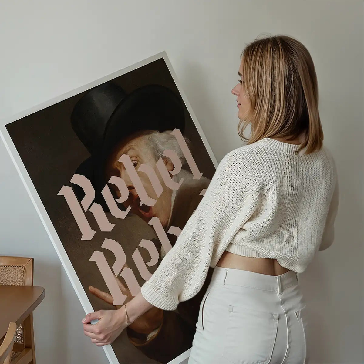 Rebel Rebel Typography Print