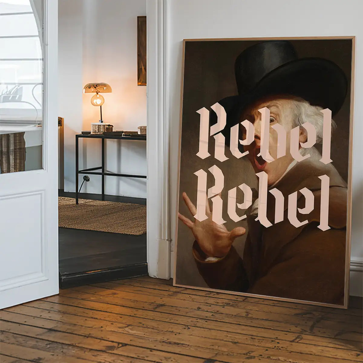 Rebel Rebel Typography Print