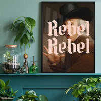 Rebel Rebel Typography Print