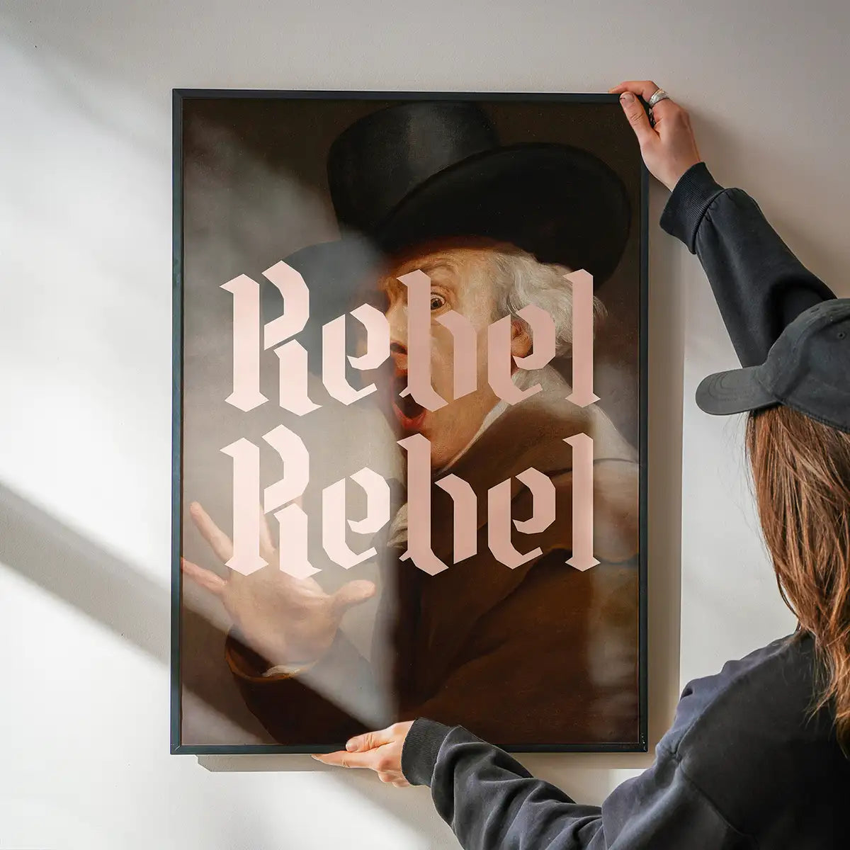Rebel Rebel Typography Print