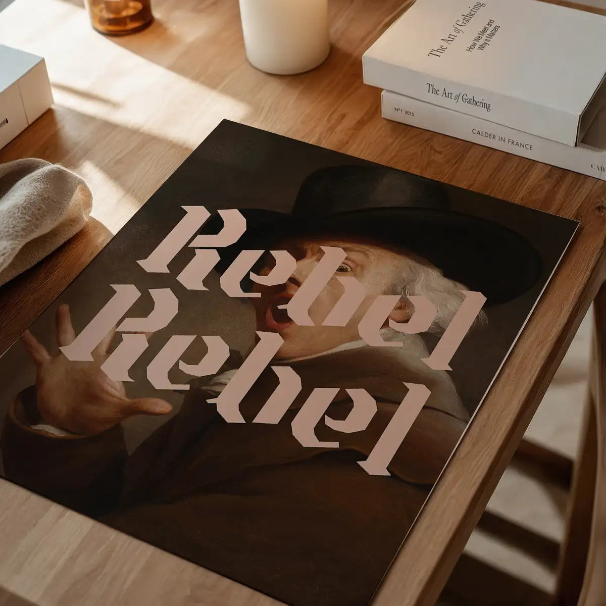 Rebel Rebel Typography Print