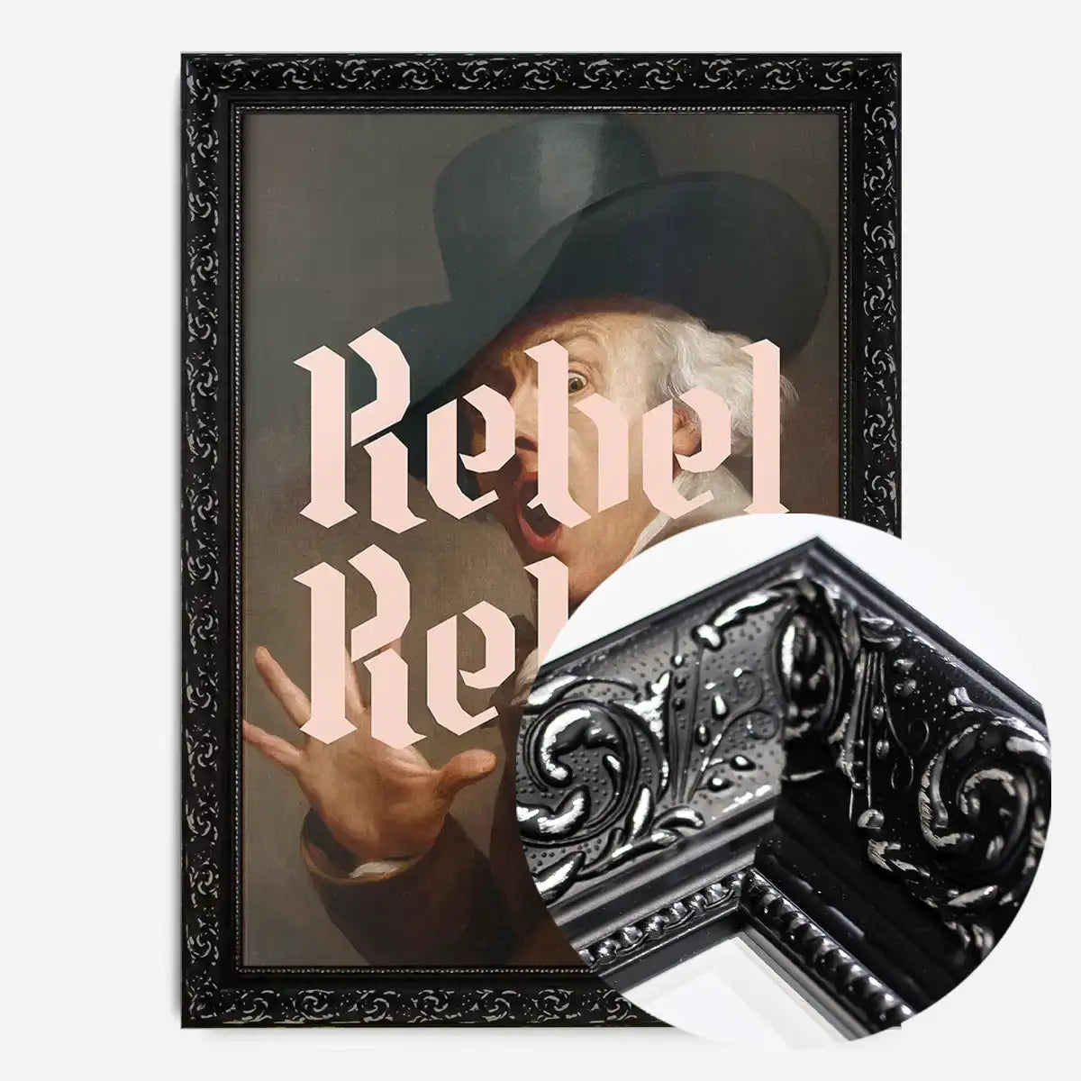 Rebel Rebel Typography Print