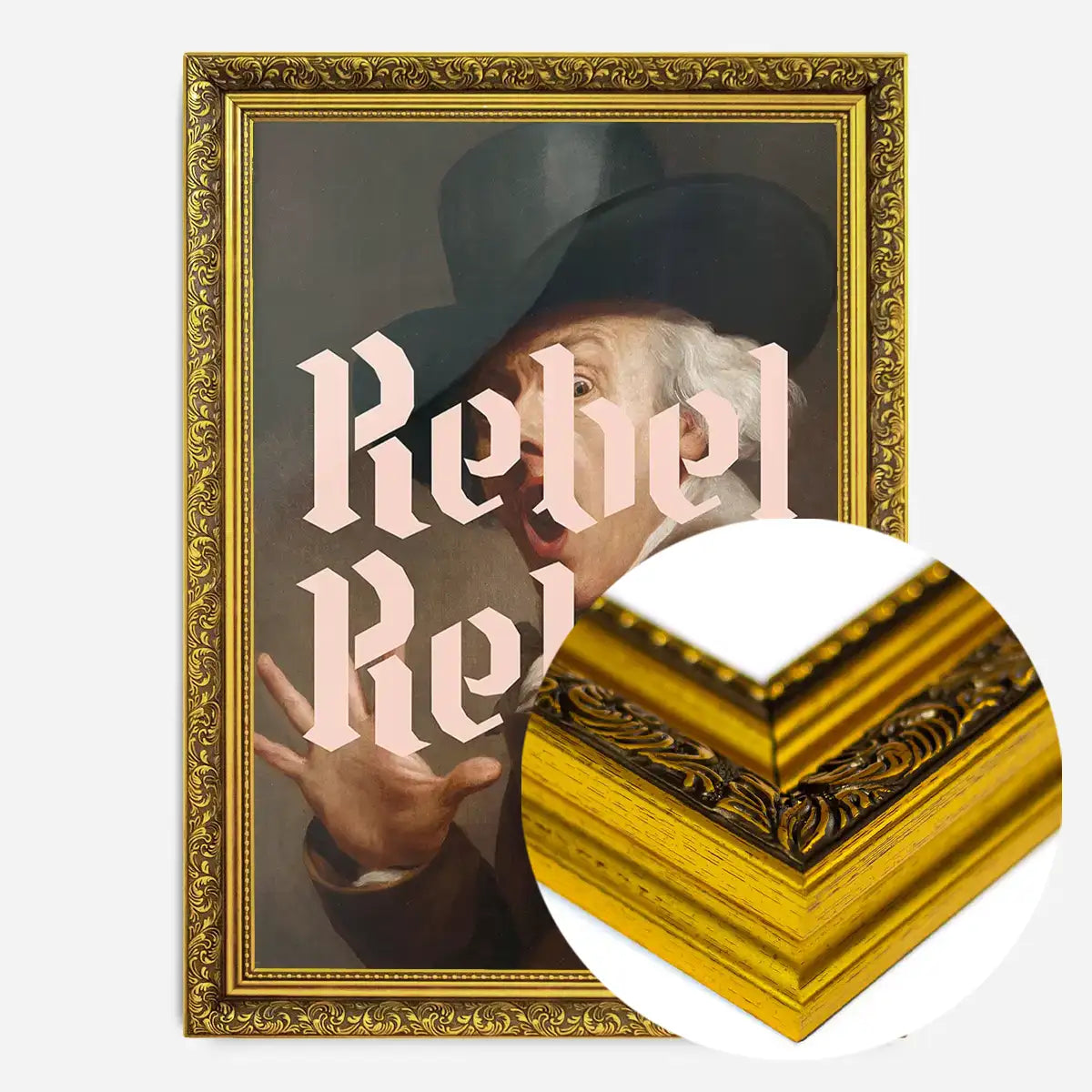 Rebel Rebel Typography Print