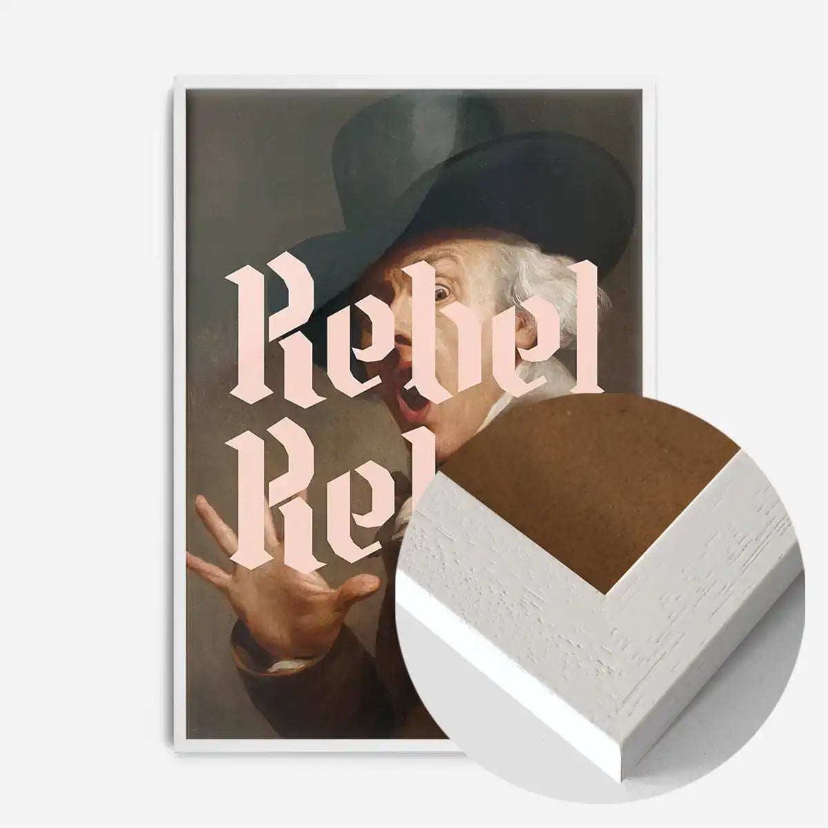 Rebel Rebel Typography Print