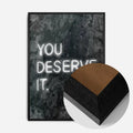 Black Wood Frame