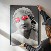 99 Problems Statue Print