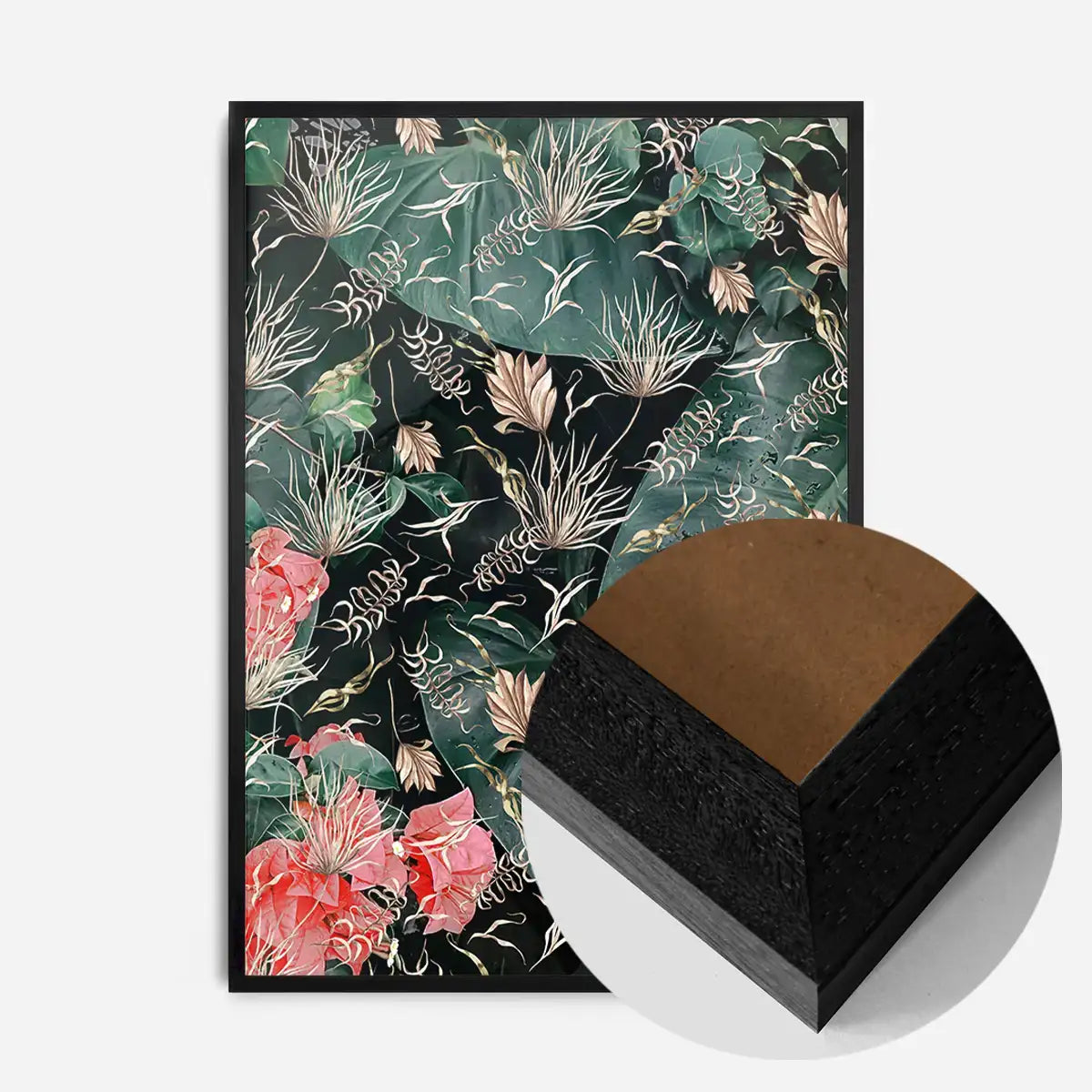 Maximalism Leaves Print 1