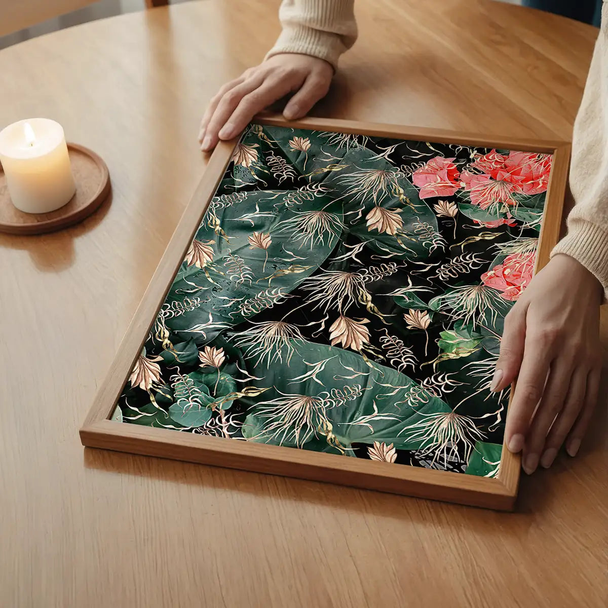 Maximalism Leaves Print 1