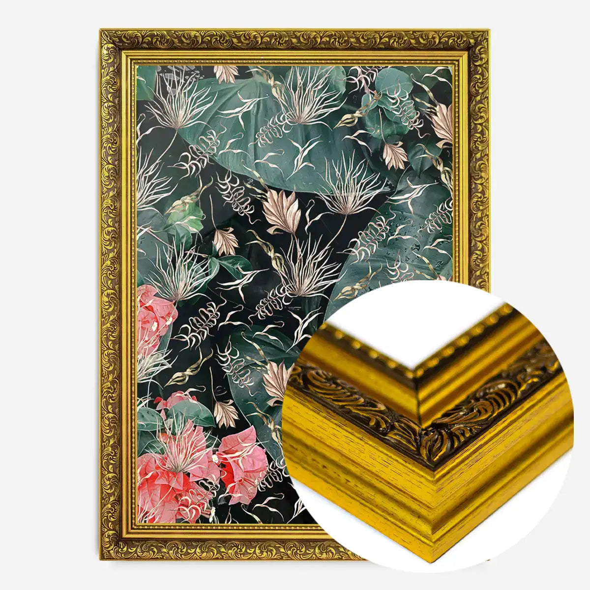 Maximalism Leaves Print 1