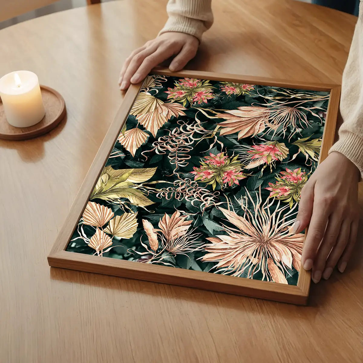 Maximalism Leaves Print 2