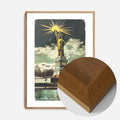 Oak Wood Frame