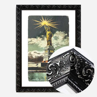 Statue Of Liberty Vintage Illustration Print