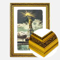 Statue Of Liberty Vintage Illustration Print