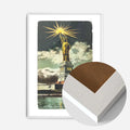 White Wood Frame