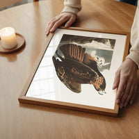 Golden Eagle Vintage Antique Bird Print