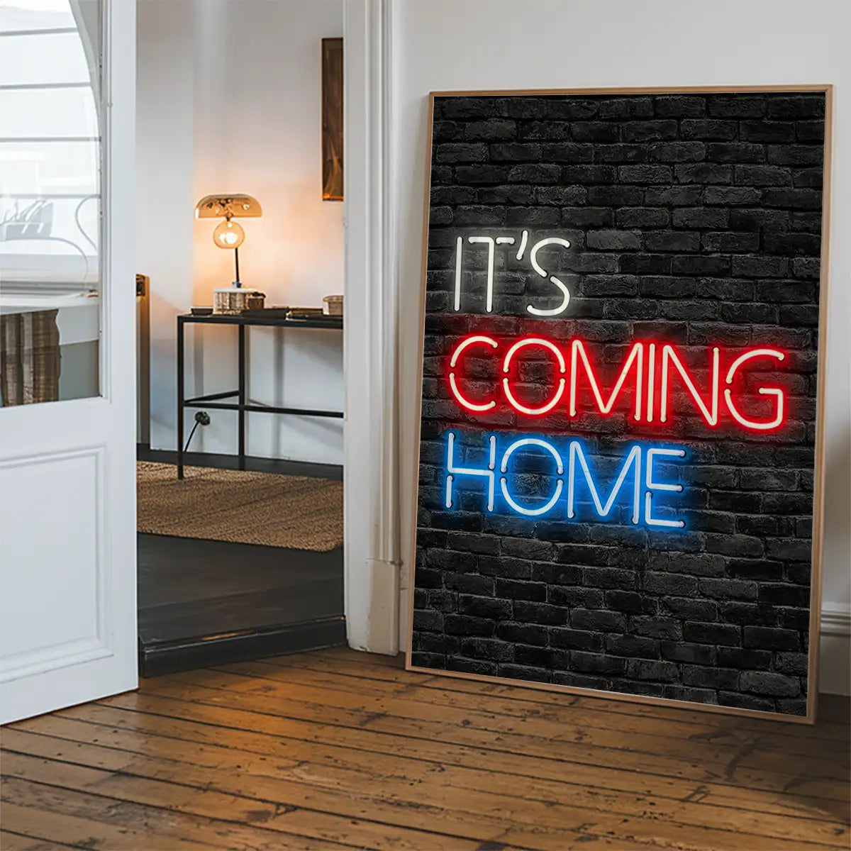 It's Coming Home England Football Poster Print