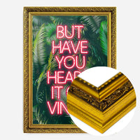 Have You Heard It On Vinyl Centered Poster Print