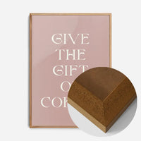 Give The Gift of Coffee Print