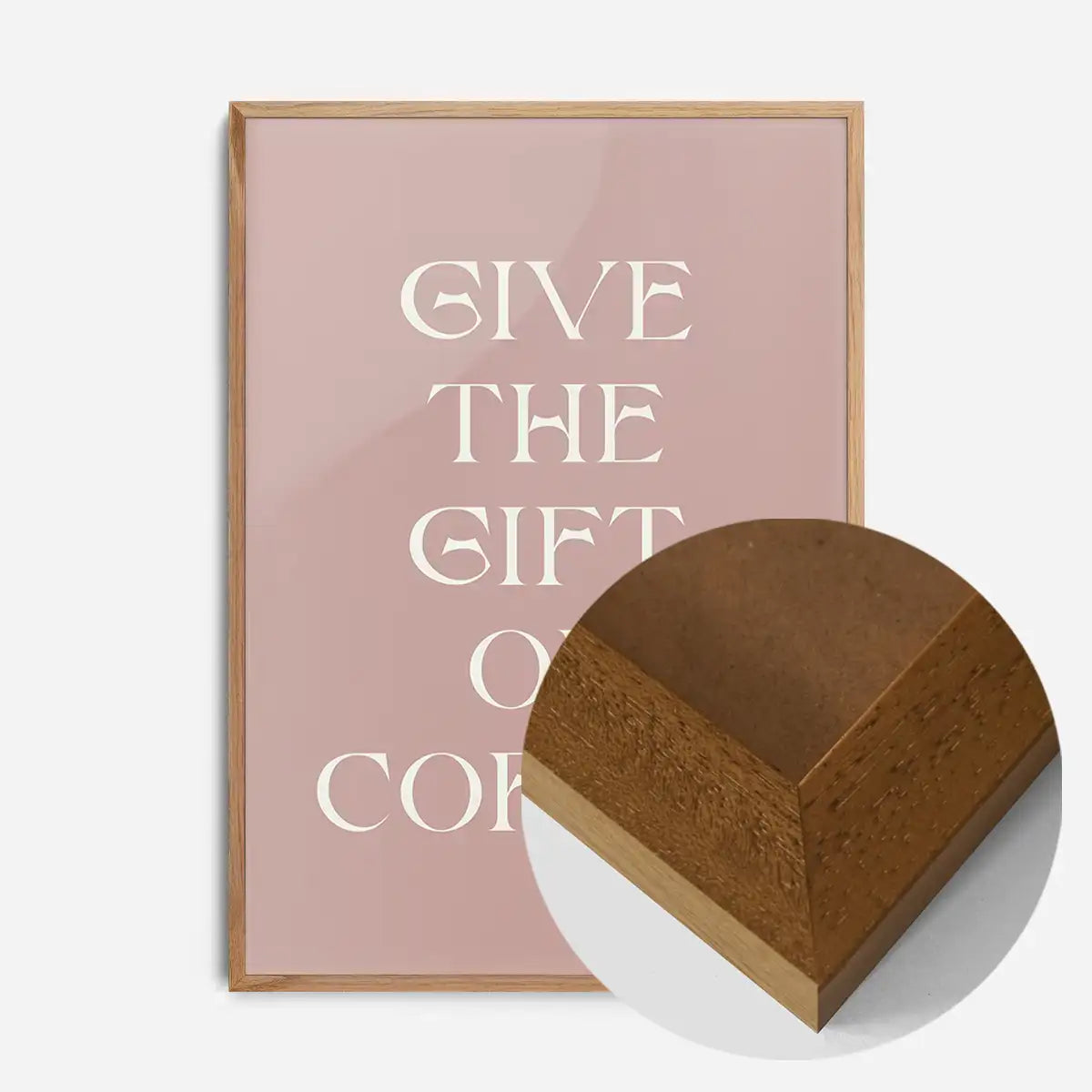 Give The Gift of Coffee Print