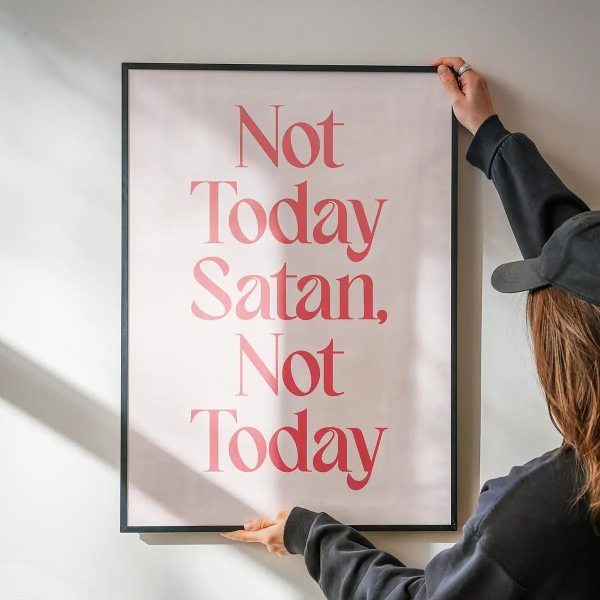 Not Today Satan Print