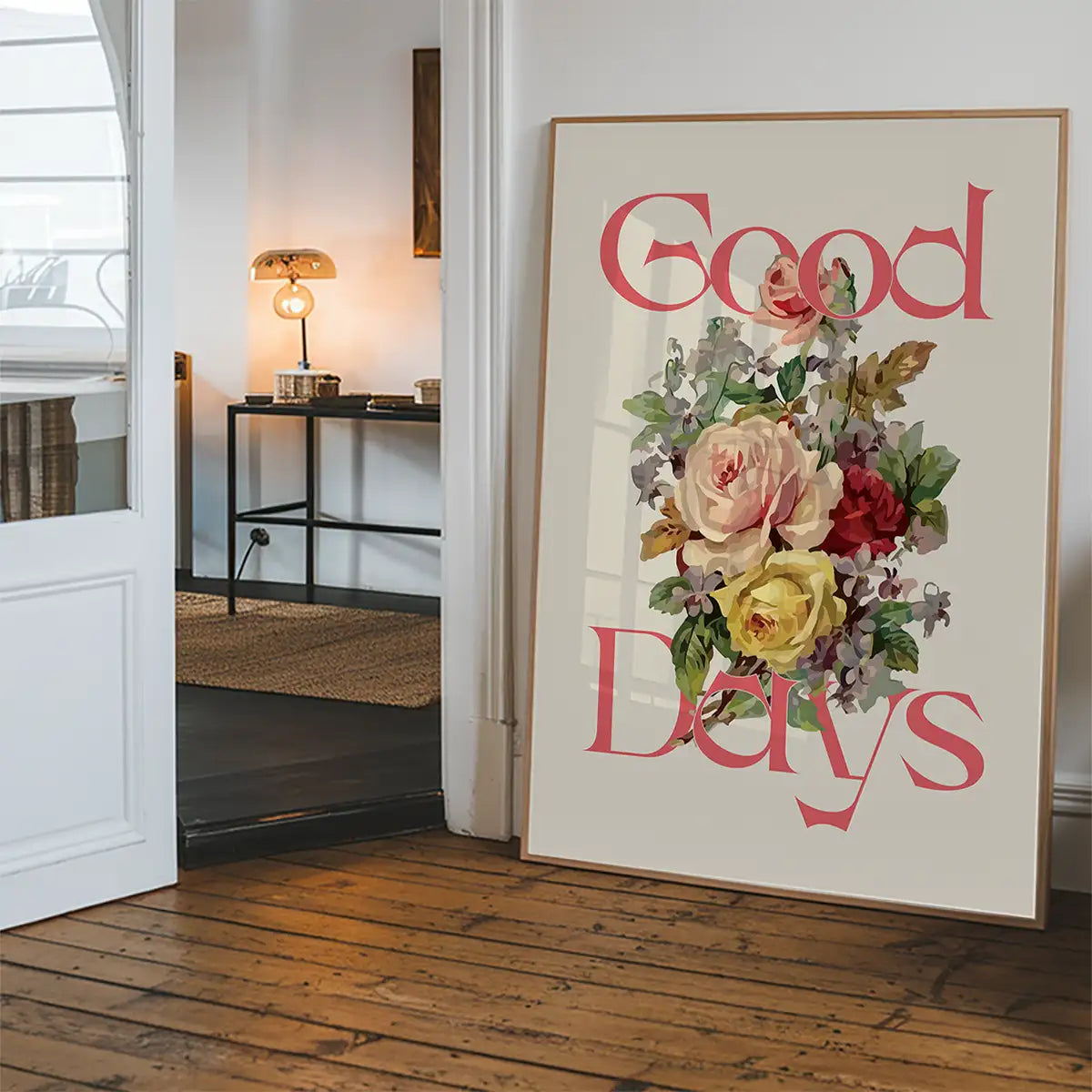 Good Days Flowers Print