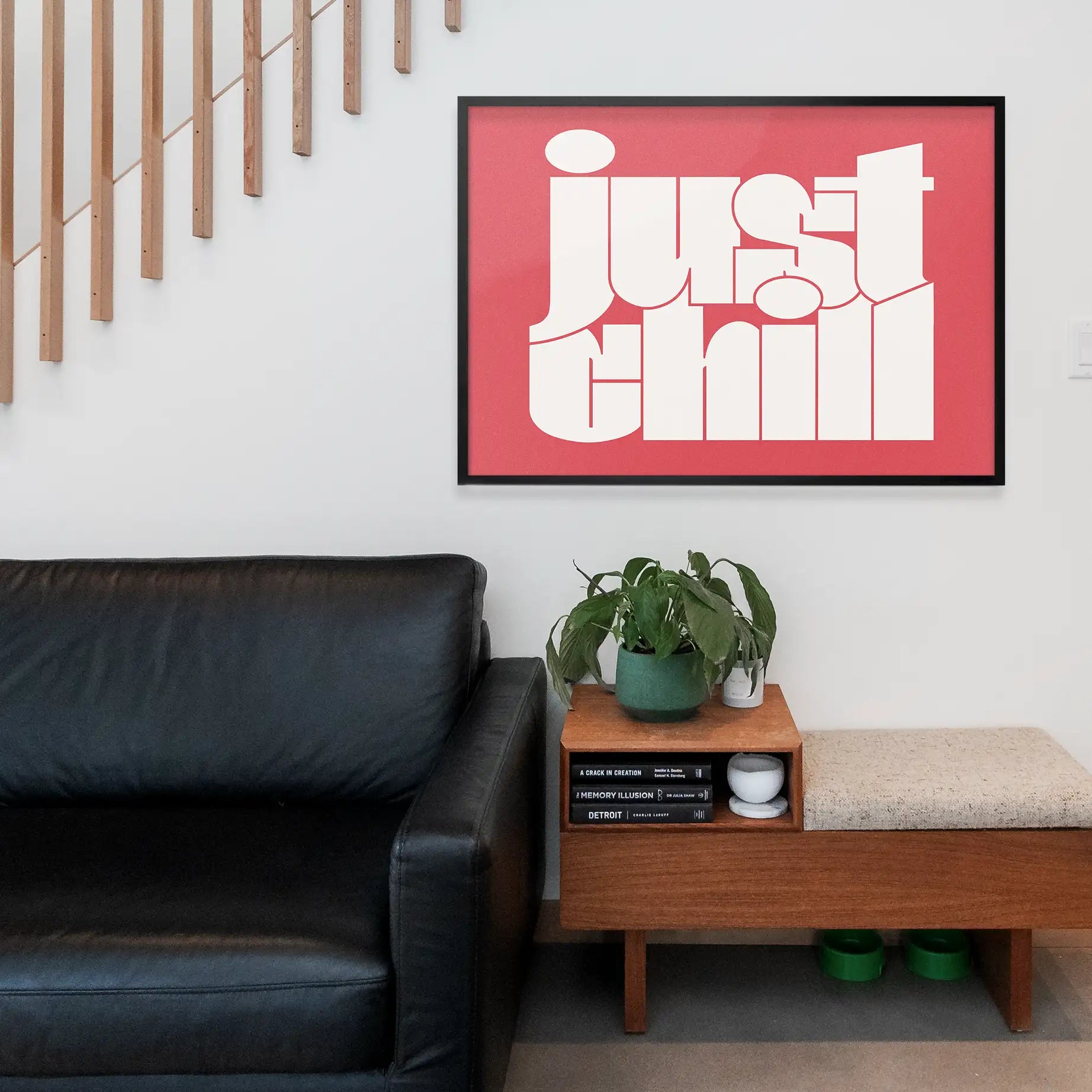 Just Chill Quote Print