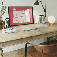 Just Chill Quote Print
