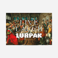 Live Laugh Lurpak Altered Art Print
