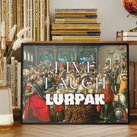 Live Laugh Lurpak Altered Art Print