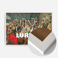 Live Laugh Lurpak Altered Art Print