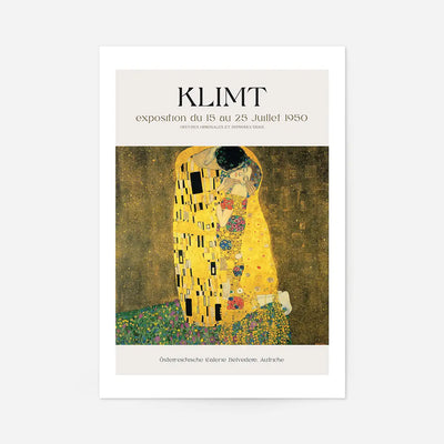 Gustav Klimt Exhibition Museum Poster