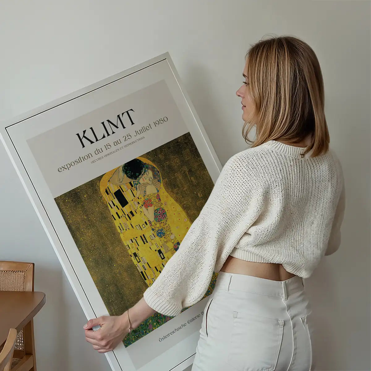 Gustav Klimt Exhibition Museum Poster