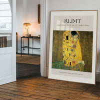 Gustav Klimt Exhibition Museum Poster