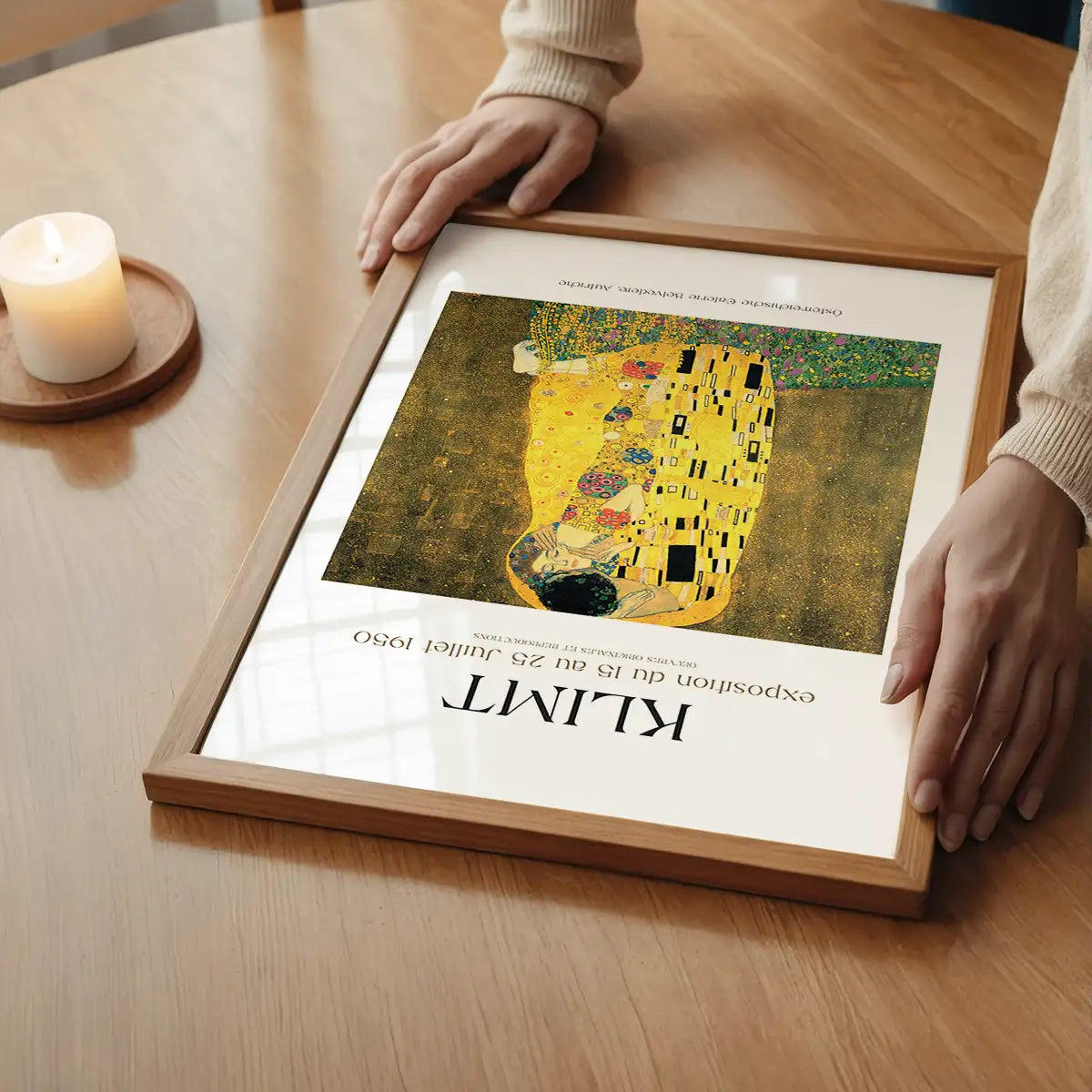 Gustav Klimt Exhibition Museum Poster