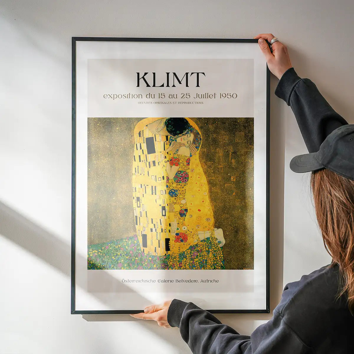 Gustav Klimt Exhibition Museum Poster