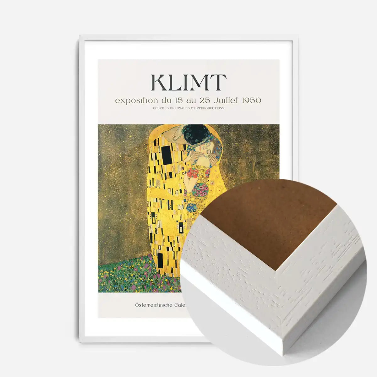 Gustav Klimt Exhibition Museum Poster