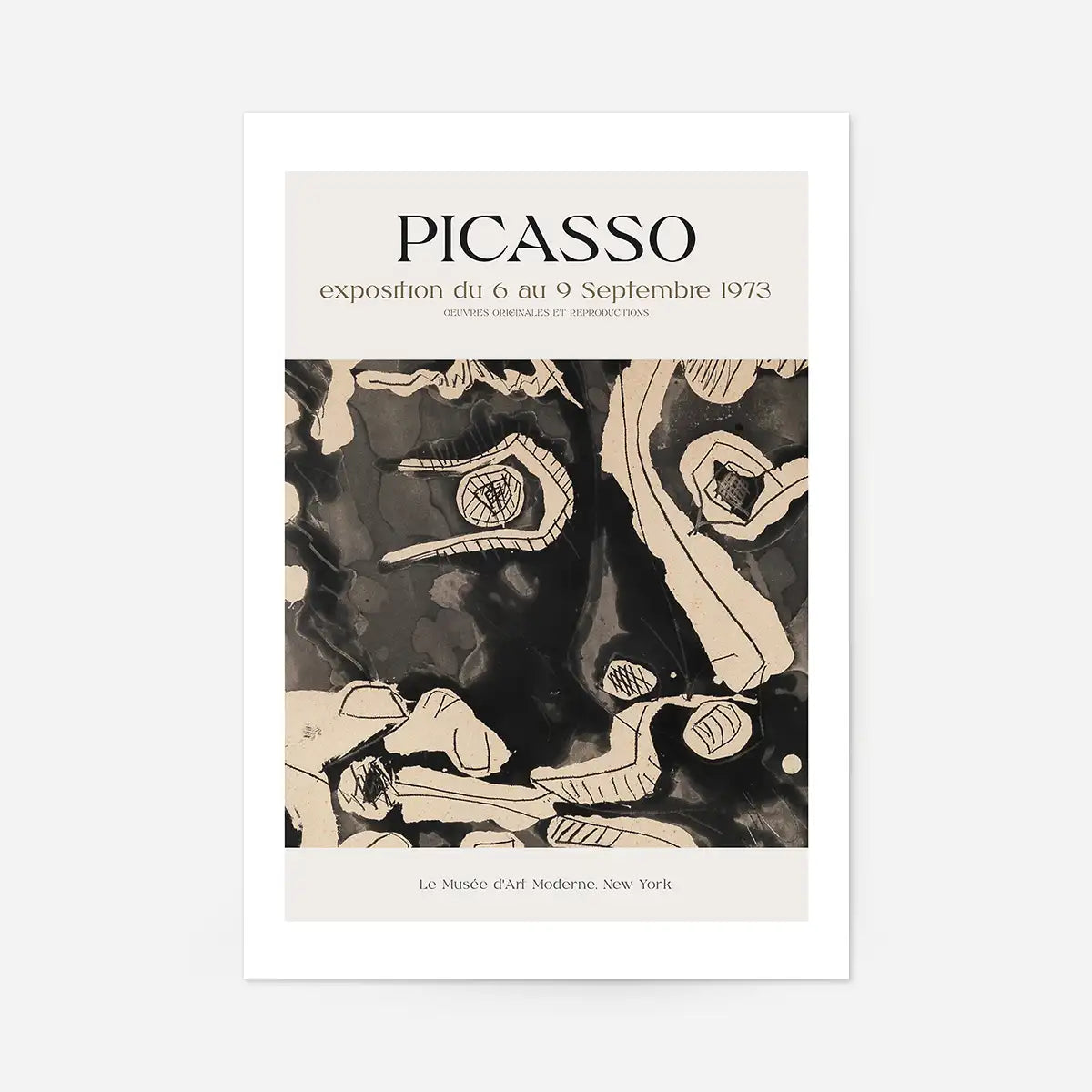 Pablo Picasso Exhibition Museum Poster