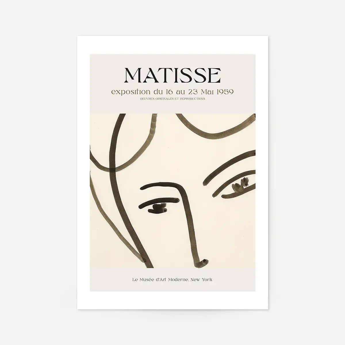 Henri Matisse Exhibition Museum Poster