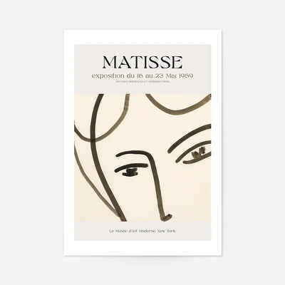 Henri Matisse Exhibition Museum Poster