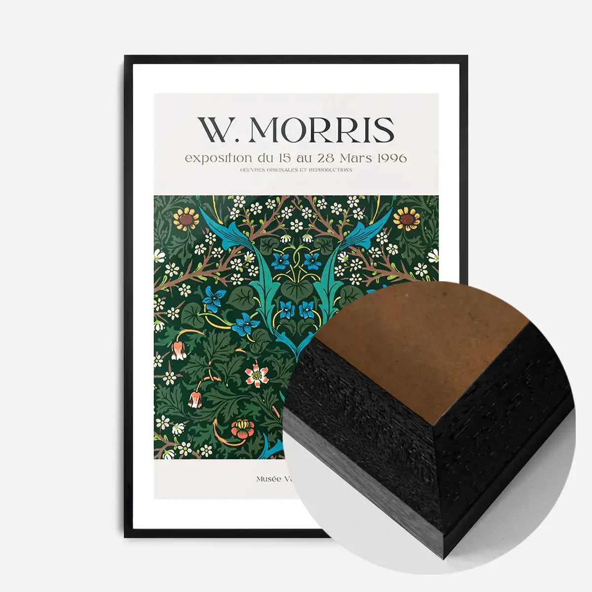 William Morris Exhibition Museum Poster