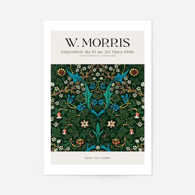 William Morris Exhibition Museum Poster