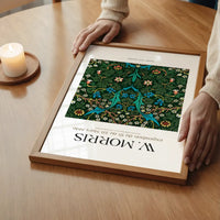 William Morris Exhibition Museum Poster