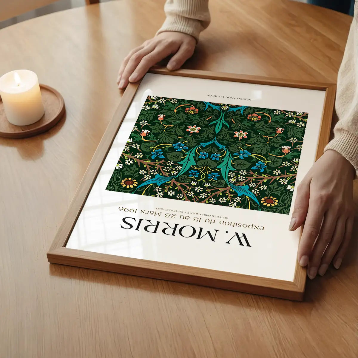 William Morris Exhibition Museum Poster