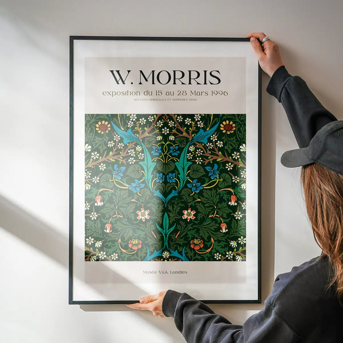 William Morris Exhibition Museum Poster