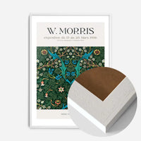 William Morris Exhibition Museum Poster