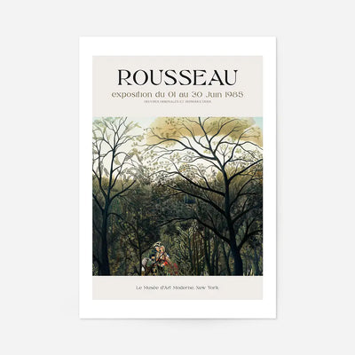 Henri Roussaeu Exhibition Museum Poster